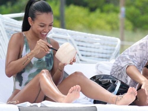 Karrueche Tran Feet Toes And Soles 311