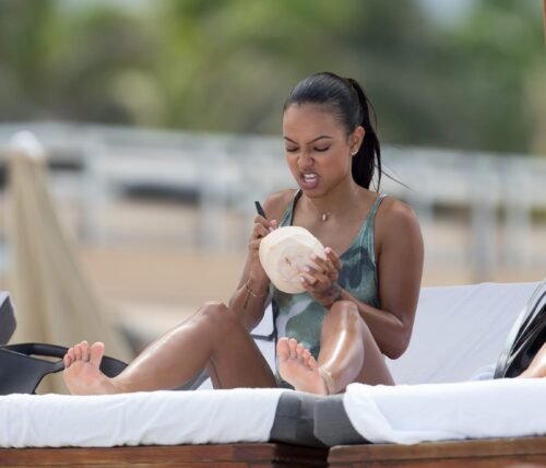 Karrueche Tran Feet Toes And Soles 326