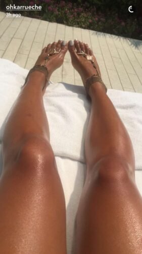 Karrueche Tran Feet Toes And Soles 883