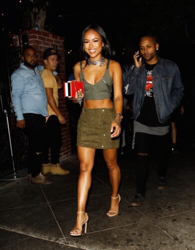 Karrueche Tran Feet Toes And Soles 926