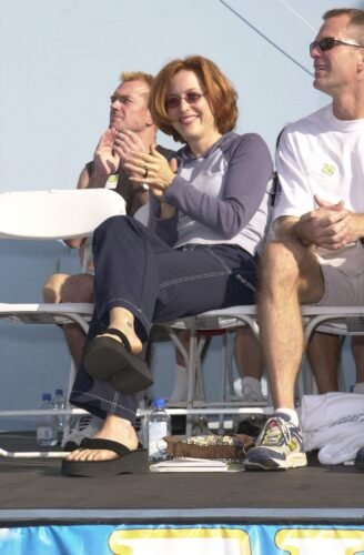 Gillian Anderson Feet Toes And Soles 408