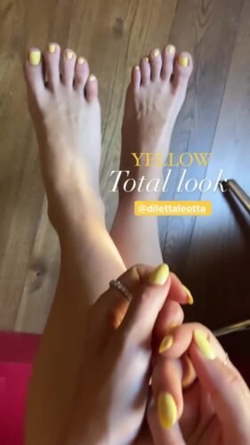 Diletta Leotta Feet Toes And Soles 218