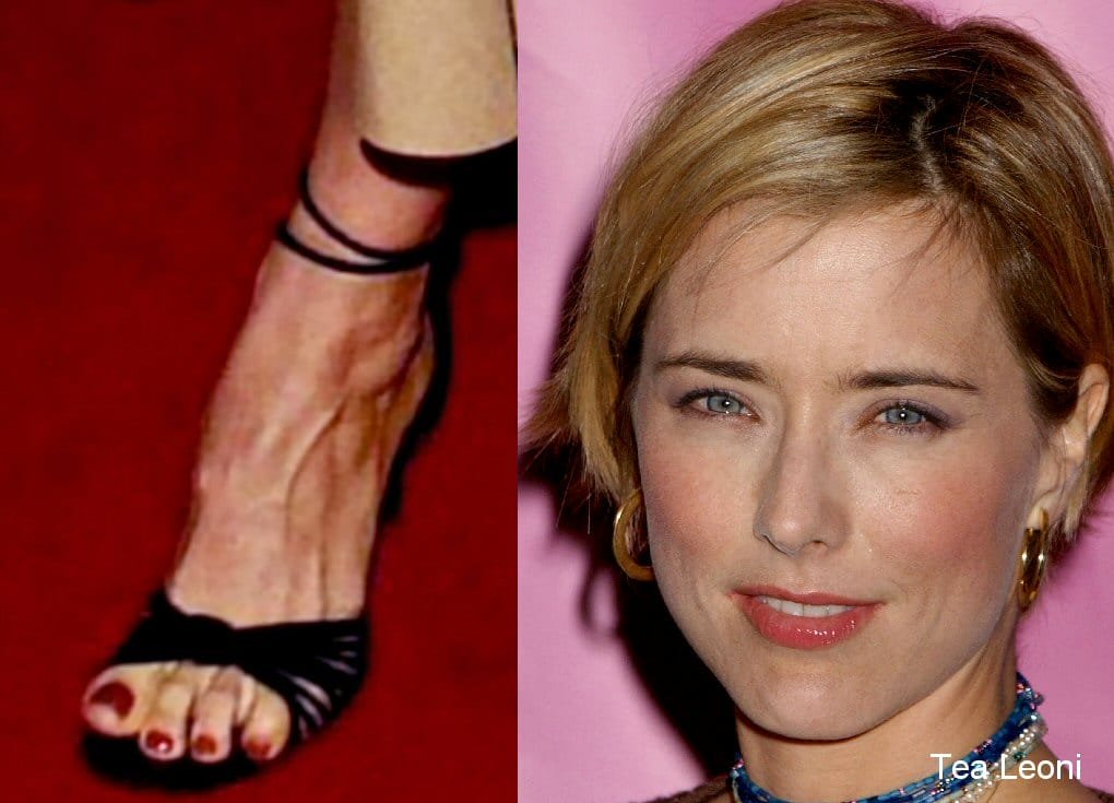 Tea Leoni’s Feet, Toes And Soles HD Pictures Barefoot