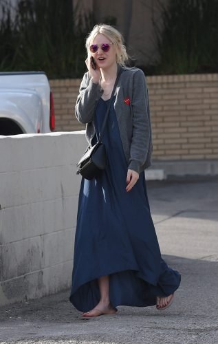 Dakota Fanning Feet Toes And Soles 369