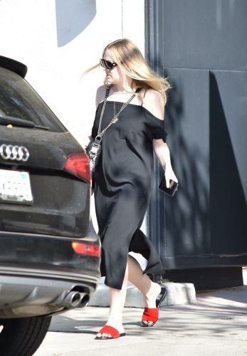 Dakota Fanning Feet Toes And Soles 828