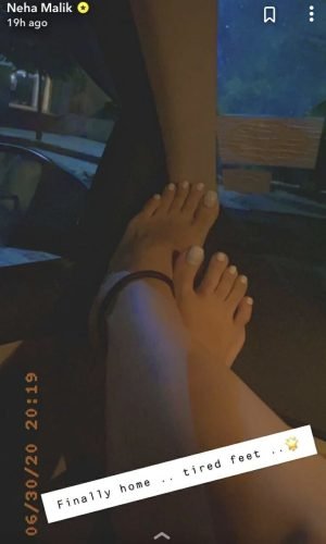 Neha Malik Feet Toes And Soles 63