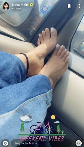 Neha Malik Feet Toes And Soles 80