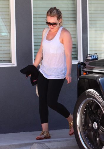 Hilary Duff Feet Toes And Soles 494