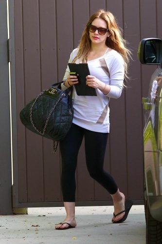 Hilary Duff Feet Toes And Soles 540
