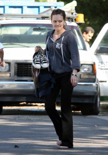 Hilary Duff Feet Toes And Soles 556