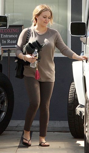 Hilary Duff Feet Toes And Soles 618