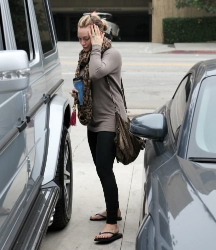 Hilary Duff Feet Toes And Soles 645
