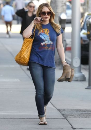 Hilary Duff Feet Toes And Soles 668