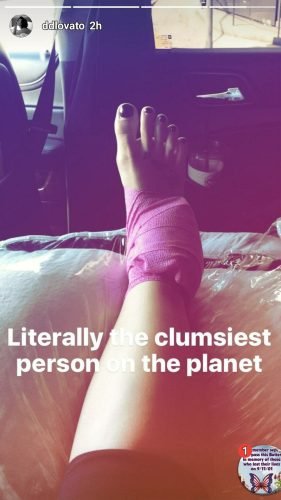 Demi Lovato Feet Toes And Soles 1339