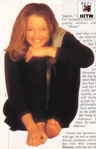 Jodie Foster Feet Toes And Soles 231