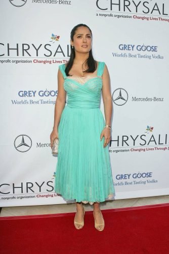 Salma Hayek Feet Toes And Soles 133