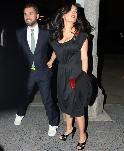 Salma Hayek Feet Toes And Soles 172