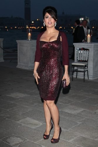 Salma Hayek Feet Toes And Soles 280