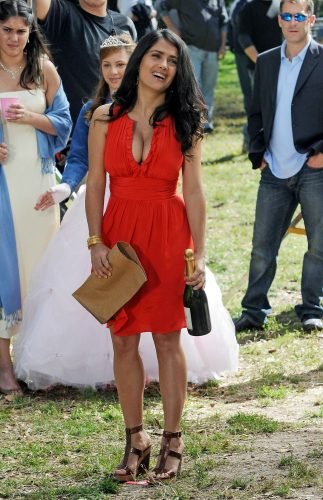 Salma Hayek Feet Toes And Soles 292