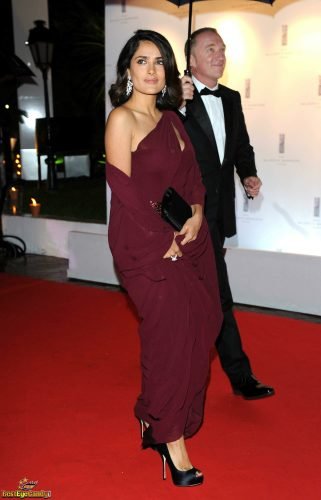 Salma Hayek Feet Toes And Soles 351