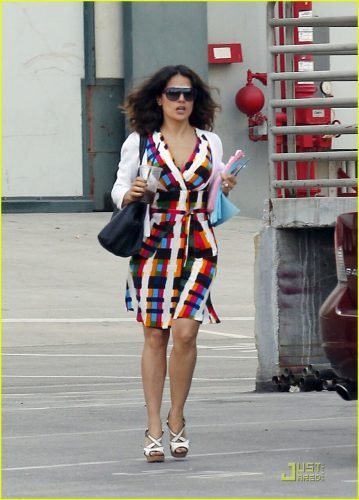 Salma Hayek Feet Toes And Soles 456