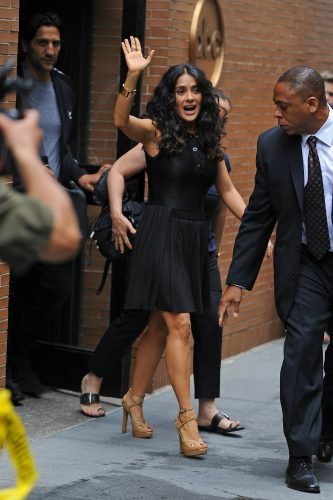 Salma Hayek Feet Toes And Soles 546