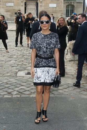 Salma Hayek Feet Toes And Soles 585