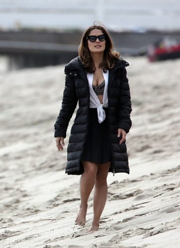 Salma Hayek Feet Toes And Soles 592