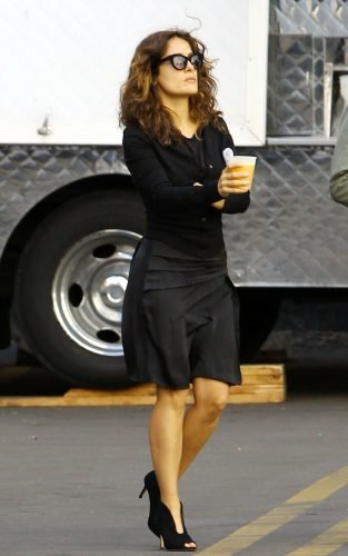Salma Hayek Feet Toes And Soles 600