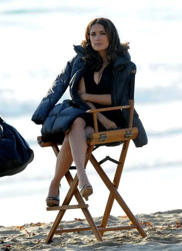 Salma Hayek Feet Toes And Soles 609