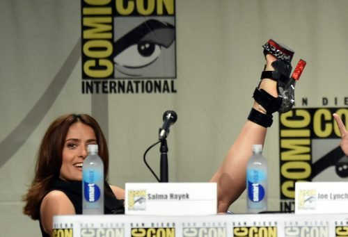 Salma Hayek Feet Toes And Soles 638