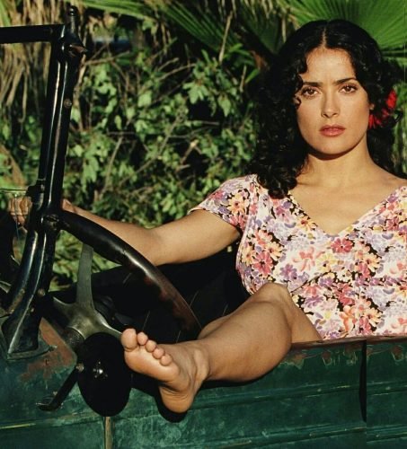 Salma Hayek Feet Toes And Soles 641