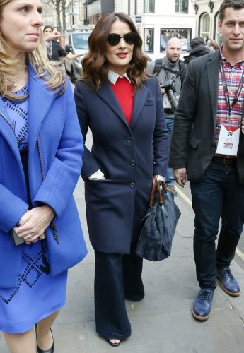 Salma Hayek Feet Toes And Soles 698