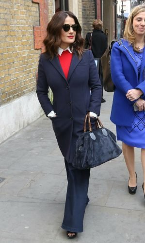 Salma Hayek Feet Toes And Soles 711