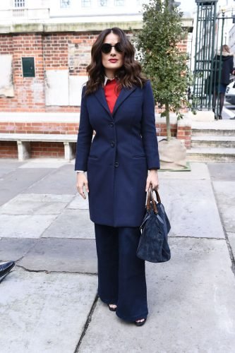 Salma Hayek Feet Toes And Soles 714