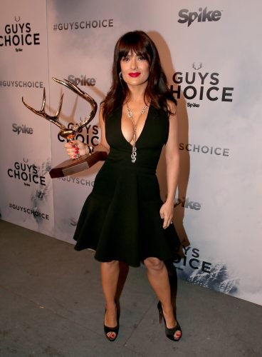 Salma Hayek Feet Toes And Soles 729