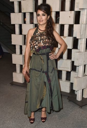 Salma Hayek Feet Toes And Soles 872