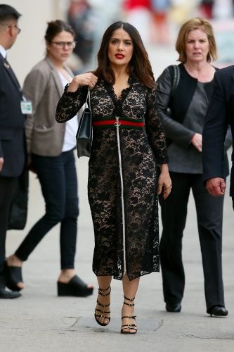 Salma Hayek Feet Toes And Soles 936