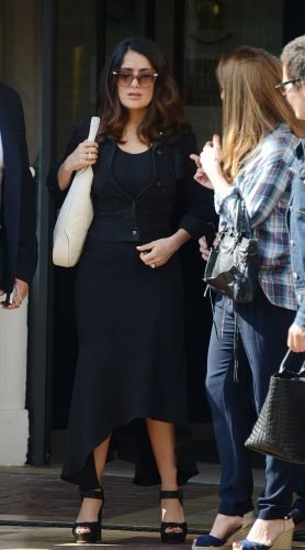 Salma Hayek Feet Toes And Soles 948