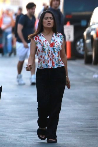 Salma Hayek Feet Toes And Soles 963