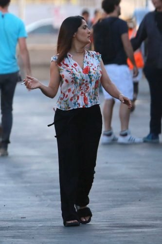 Salma Hayek Feet Toes And Soles 964