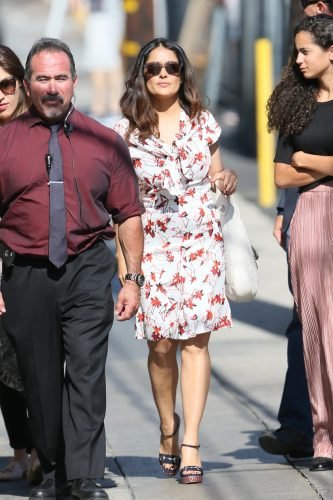 Salma Hayek Feet Toes And Soles 988